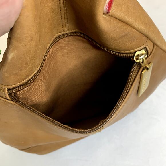 Tignanello Tan Leather Sling Bag - Picture 8 of 15